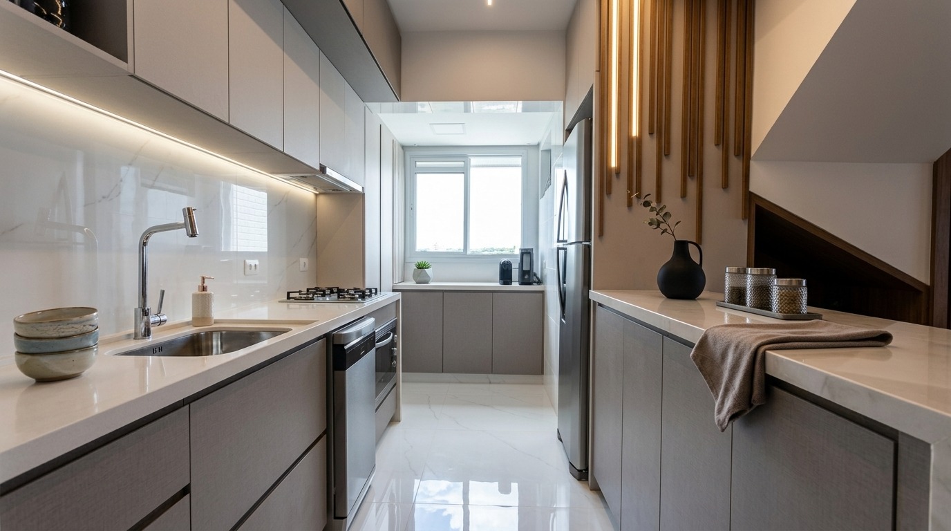 Cozinha integrada sob medida